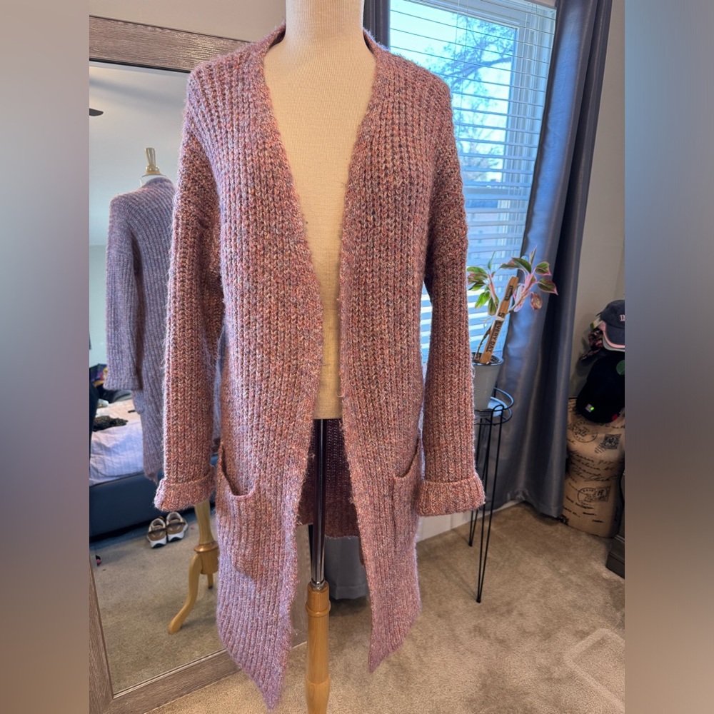 Universal threads long length multicolor sweater